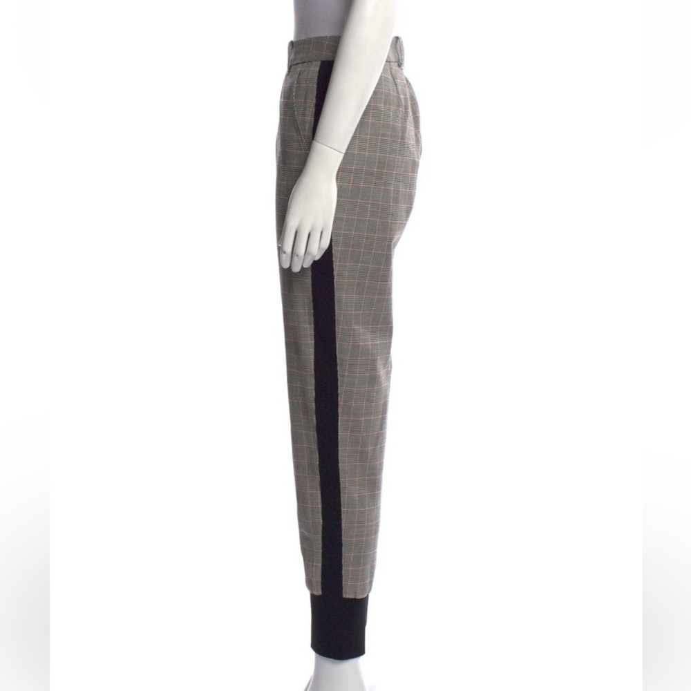 Plaid Trousers with Black Accents - Picture 2 of 3
